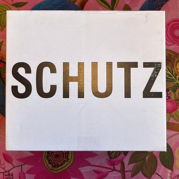 BNIB Schutz Mackie Nubuck Leather Bootie, Black, Women's 8.5 - Picture 2 of 9